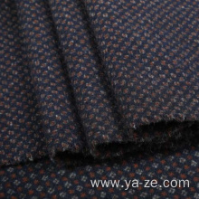 GRS tweed woven woolen fabric for overcoat suit